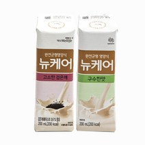 뉴케어 구수한맛+고소한 검은깨맛 2가지 맛 혼합 200ml 30팩, 200ml 15팩x2 총 30팩