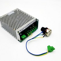 DC 500W 공냉식 스핀들 모터 ER11 척 0.5KW 52mm Vlamps CNC 스핀들용 전원 공급 장치 속도 거버너, CHINA, Power Supply