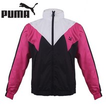 푸마 QR코드인증 푸마 여성 WINDBREAKER/바람막이/윈드브레이커 후드 자켓 565740-01