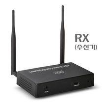 넥스트유 HDMI 1대4 200m 무선 송수신기 RX 블랙, NEXT-400HDW-R