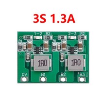 적산계 파워 뱅크 2S 1.2A 리튬 배터리 액티브 이퀄라이저 Lifepo4 밸런서 보드 에너지 전송 모듈 LED 표시, 01 3S1.3A
