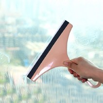 유리창 물기 스크래퍼 화장실 샤워부스 유리청소 차유리 거울 닦기 청소도구, 그린