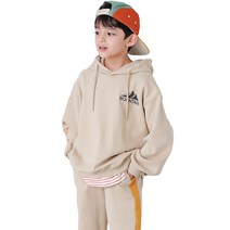 더베이지 주니어 남아 봄 트레이닝 세트 리기후드 상하 SET B2681 아동 초등학생 공용 상하복