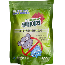 투네이처 고양이 쥐 너구리 청솔모 퇴치제 500g, 1개, 1개
