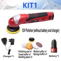 폴리셔 광택 NEWONE-12V 리튬 이온 전동 공구 자동차/슈 폴리셔 왁싱 폴리싱/클리어닝/샤이닝 머신 휴대용, 01 Black_02 EU