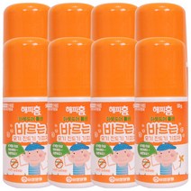 해피홈 아웃도어 롤온 50g, 8개