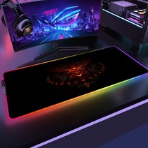 led 가정용 테블릿 그림패드 페인팅 그림 웹툰 태블릿 글씨 RGB 마우스 패드 디아블로, [06] 400x900x3mm, 03 A4_06 400x900x3mm