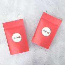 엄마애뜰 수제 호두강정 호두정과 수제간식 답례품 선물 지퍼팩 어르신간식 100g 2봉, 2개