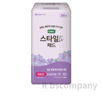 디펜드 여성용 스타일 초슬림 패드 안심대용량, 200ml 대용량, 18개입, 3개