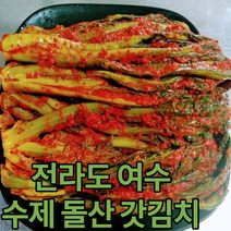 국산 전라도 여수 수제 돌산갓김치 1kg 2kg 3kg 4kg, 돌산갓김치_1kg