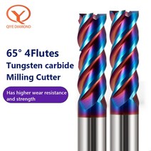 QIYE 가격 절단 HRC65 4 플루트 엔드 밀 1 20MM 생크 금속 키 시트 페이스 라우터 비트 카바이드 밀링 커터 텅스텐, 01 1X3.5X4X50