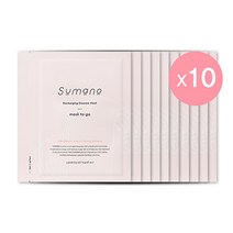 수마노팩 에너지보습 리차징 에센스 마스크 팩 15ml (시트5매입) 10팩, 1, 5매입*10팩