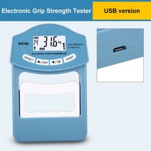 악력 측정기 핸드그립 도구396Lbs/180 Kgs Digital Hand Dynamometer Grip Strength Measurement Meter Aut, 02 USB