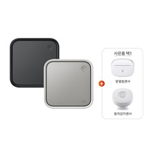*사은품증정* 삼성전자 스마트싱스 스테이션 허브 스마트홈 무선충전기 / EP-P9500, 문열림센서, 블랙