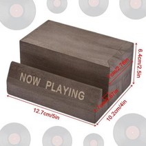 인테리어 LP 레코드판 수납장 턴테이블 LP장 스탠드 나무 지금 재생 스토리지 앨범, as shown+as shown