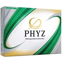 BRIDGESTONE 브리지 스톤 골프 공 19PHYZ 12 구 입, 화이트