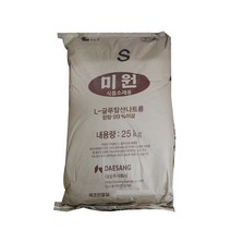 대상 미원 S스몰 25kg 1개 스몰업소용 식품제조용미원