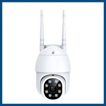 관찰카메라 1080P PTZ CCTV 보안 보호 야외 카메라 와이파이 돔 방수 감시 무선 IP 전화 앱 제어 EU 플매트 카펫 러그, [01] EU PLUG