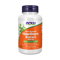 나우푸드 호손 추출물 600mg 베지 캡슐, 90개입, 1개