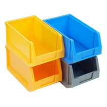 부품상자 부품통 부품함 재고보관함 적층가능 공구박스 수납박스 정리함 국산, 01. 노랑 - 2호, 1개