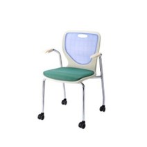 YWBHS 토비의자(암체어/로라/방석), 그린.투명_오렌지, (YWBHS) 토비의자(암체어/로라)_그린+투명