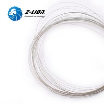 기계톱날 원형 곡성 강철 합금 Z-LION 다이아몬드 와이어 0.17/0.2/0.25/0.33/0.39/0.45mm 블레이드 에메, 06 0.45mm_02 3m