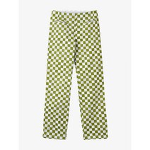 (정식매장판H) EMMA MULHOLLAND ON HOLIDAY 22SS NEW 엠마 멀홀랜드 온 홀리데이 여성 코코모 체커 팬츠 (KOKOMO PANT) 그린