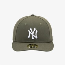 [백화점매장 정품출고] 뉴에라 야구모자 볼캡공용 MLB PCV 뉴욕 양키스 로우 프로파일 사이즈캡 뉴 올리브 13086197