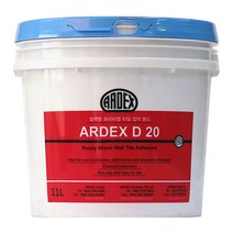 [시트라인] 아덱스 ARDEX D20 (11L/18kg) 일액형 인테리어 타일접착본드 타일본드, ARDEX D20 (10L/16kg)