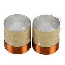 1 쌍 38.5mm 스피커베이스 보이스 코일 화이트 알루미늄 사운드 에어 아울렛 서브 우퍼, 검은색