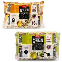 ⓖ 동원 양반김 16봉 들기름김 올리브김 넘버원 김 GЯ+VIP_ 김 밑반찬김