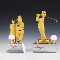 주문 제작 트로피 골프트로피 기념트로피 우승, 단품