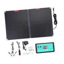 태양열 발전기 캠핑용 60W 태양 전지 패널 세트 단결정 실리콘 미니 충전기