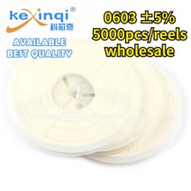 전동 릴 갈치 케이블 소형 갑오징어 낚시 5000PS/릴 SMD 0603 세라믹 저항 정밀 5% 전기 박동 1/W 신품 0R, 158 3.3M