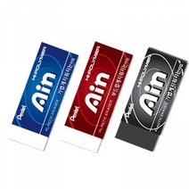 YVA435728펜텔 하이폴러미 아인 대형 지우개 3개, 블루(일반)