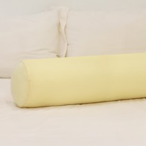 플랫화이트 프리미엄 피치 나노화이바 시원한 바디필로우, 옐로우