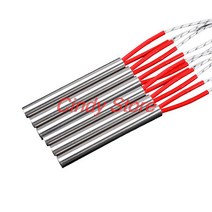 금형 카트리지 히터 가열 요소 원통형 관형 6mm/8mm/10mm/12mm 튜브 AC220V 30W-500W, 16 8x250mm 350W