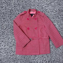 MARC JACOBS 마크 제이콥스 여성 코튼 더블 자켓 하프 코트