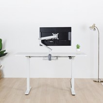 서서일하기열풍스탠딩책상 높낮이조절 듀얼모터 키다리 키높이 전동책상 모션데스크, 전동식높이조절책상/엔틱