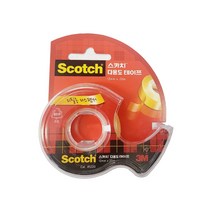 스카치 다용도 테이프 디스펜서 522 12mm x 20m, 7개