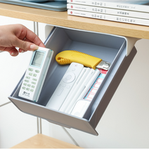 다커버 레트로 히든서랍, 소형, 그레이, 1개