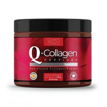 Q.Collagen Peptides Powder- Support Nails Skin Bones Joints (Type I II III) Collagen Powder with Vitamin C E B5 B6 E Biotin Zinc and Hyaluronic Acid.
