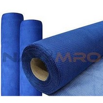 공사장 낙하방지용 PP 멀티수직망 녹색 2x60m 현장용 소음차단