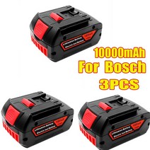 로봇청소기 배터리 호환 18V 10000mAh Bosch 전기 드릴 10.0Ah 리튬 이온 BAT609 BAT609G BAT618 BAT618G BAT614 2607336236, [05] 파란