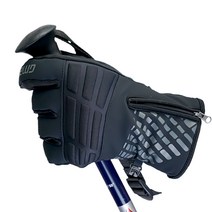 플록 겨울 스키 스노우보드 기모 스마트 장갑, 블랙, FREE