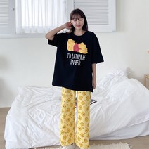 팔자좋은푸우 곰돌이 홈웨어 잠옷 파자마 꿀잠 세트