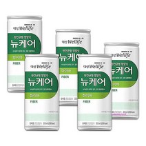 MMSb_뉴케어 단백질 화이바 대상 웰라이프 5캔 환자 200ml 노인 음료 건강식 어르신 환자식 영양보충 유동식 병원식 영양식ijk488