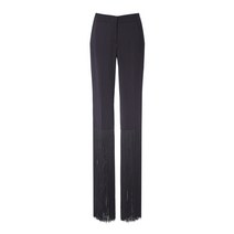(정식매장판) EMILIO PUCCI FRINGED-HEM PANTS(LOOK 39) (BLACK)