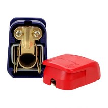 자동차 배터리 터미널 커넥터 클램프 양극 및 음극 퀵 릴리스 리프트 오프 자동 교체 부품 1 쌍