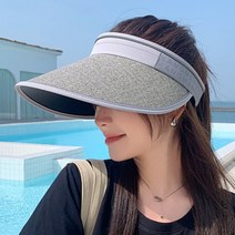 얍플레이 썬캡 햇빛가리개 여성 여름모자
